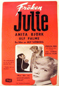 Δεσποινίς Τζούλια Poster